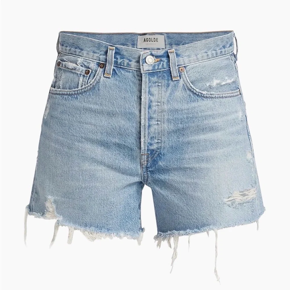 AGOLDE Parker Vintage Cut Off Short size 24 still on website MSRP $148